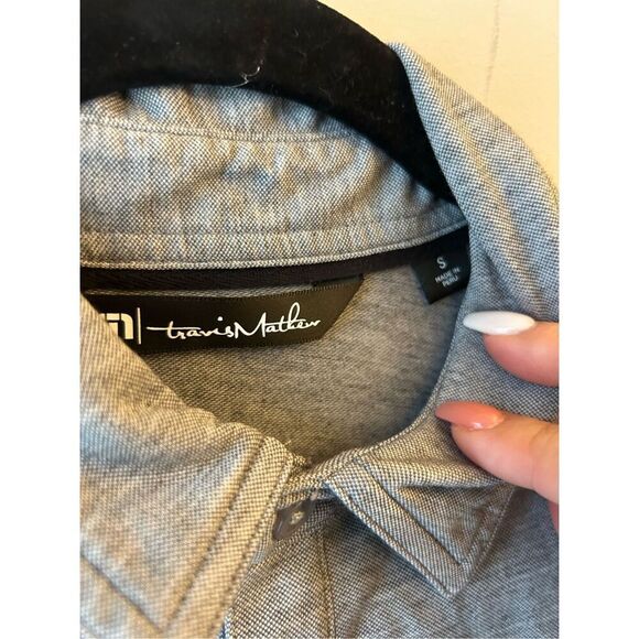 Travis Mathew Quiet Nights Golf Polo S - Picture 4 of 8